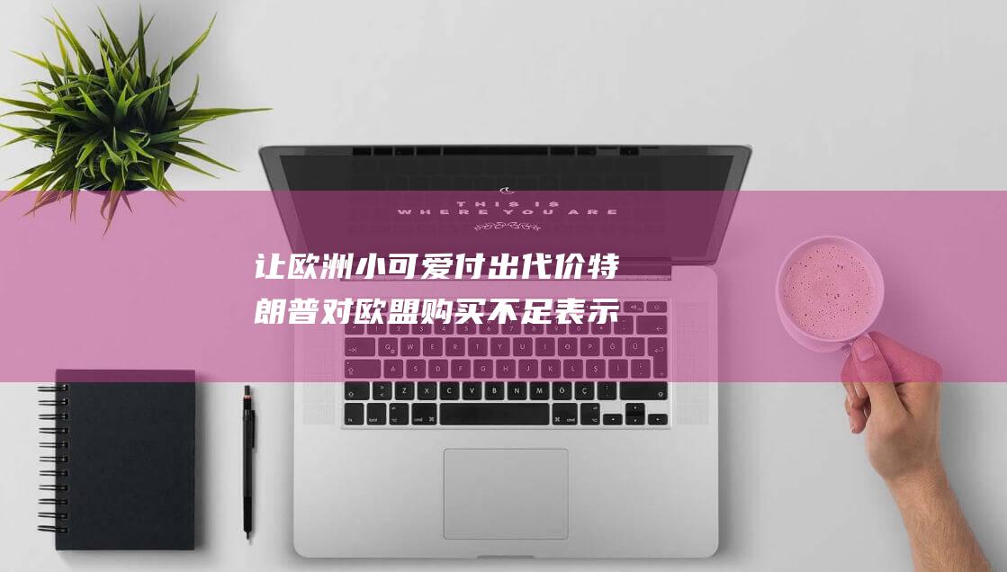 让欧洲小可爱付出代价 特朗普对欧盟购买不足表示不满 (欧洲可爱小孩头像)