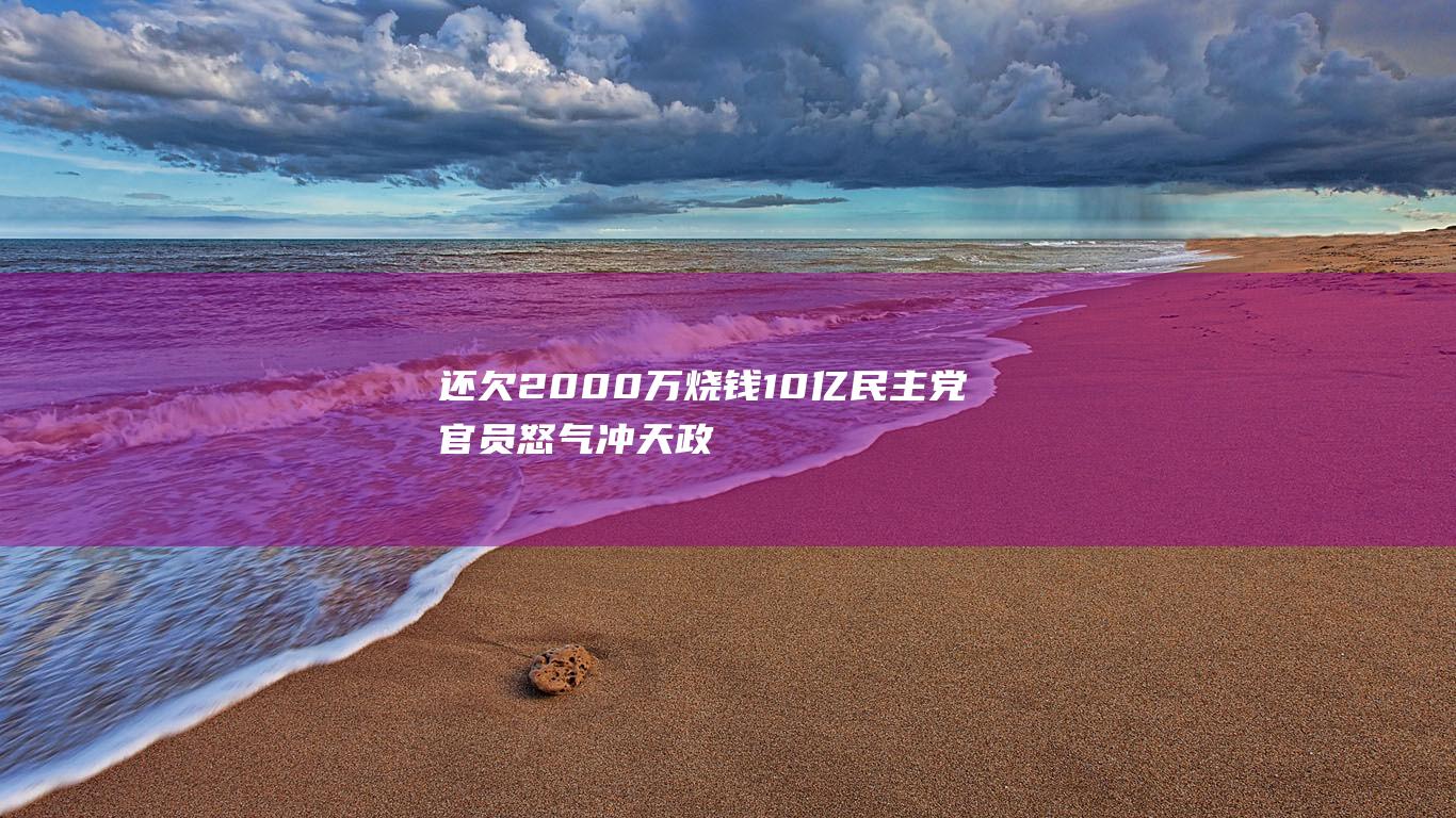 还欠2000万 烧钱10亿 民主党官员怒气冲天 政治闹剧 哈里斯竞选失败 (还欠2000多没还对方申请执行会拘留吗)