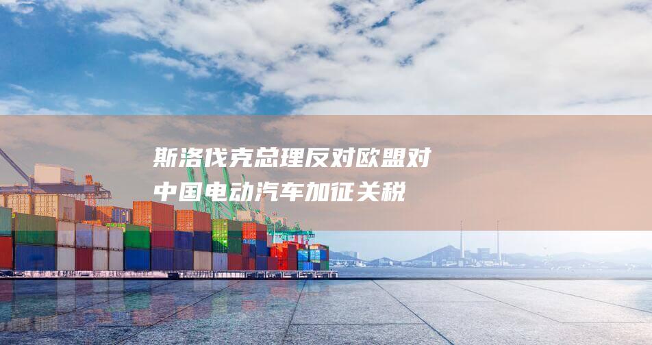 斯洛伐克总理反对欧盟对中国电动汽车加征关税 (斯洛伐克共和国)