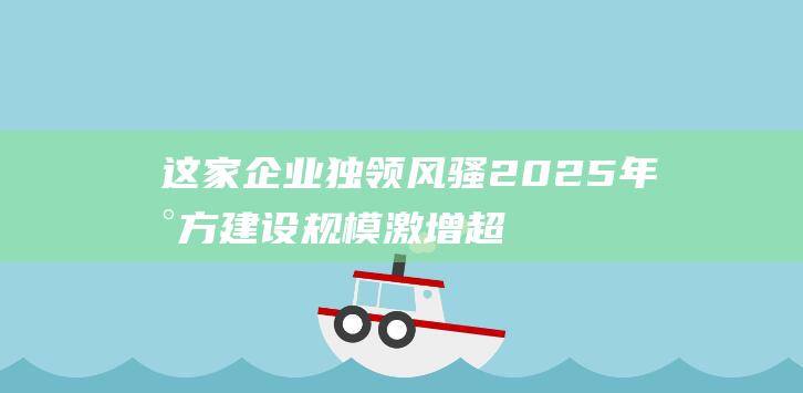 这家企业独领风骚 2025年地方建设规模激增超300% 盘中宝 AI大爆发 (生产独家产品的上市公司)