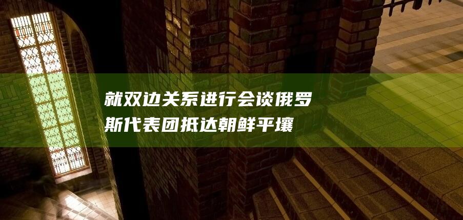 就双边关系进行会谈 俄罗斯代表团抵达朝鲜平壤 (双边关系啥意思)