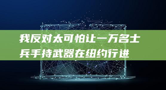 我反对 太可怕 让一万名士兵手持武器在纽约行进 (我反对!)