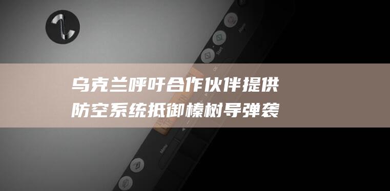 乌克兰呼吁合作伙伴提供防空系统抵御榛树导弹袭击 (乌克兰呼吁合资企业)