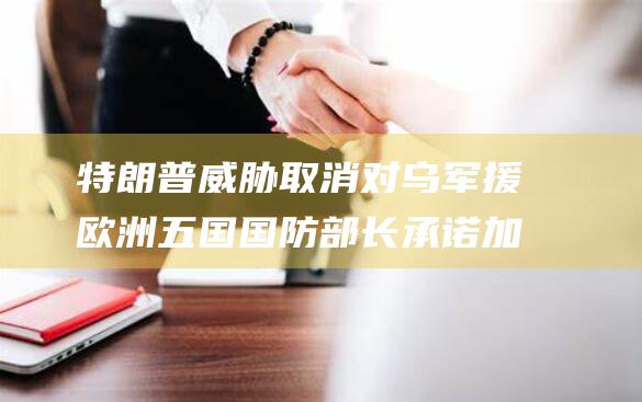 特朗普威胁取消对乌军援 欧洲五国国防部长承诺加大对乌克兰的支持 (特朗普威胁取得的成果)