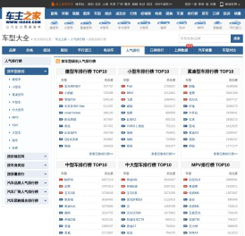 2025汽车排行榜，家用汽车排行榜，中国汽车排行榜 – 车主之家
