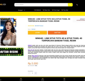 WING4D : LINK SITUS TOTO 4D & SITUS TOGEL 4D TERPERCAYA BANDAR TOGEL RESMI