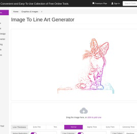 Image To Line Art Generator - A.Tools
