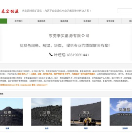 块煤_烟煤_无烟煤_煤炭批发_印尼煤价格_多少钱一吨 - 东莞泰实能源
