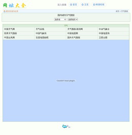 2221网址大全－－天气预报
