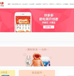 拼多多 新电商开创者
