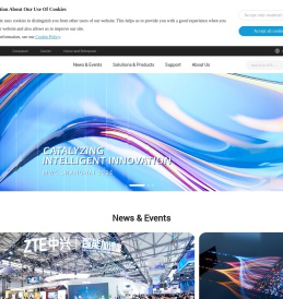ZTE - 中兴通讯官网 | 全球领先的ICT解决方案提供商