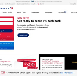 Bank of America - Banking, Credit Cards, Loans and Merrill Investing
