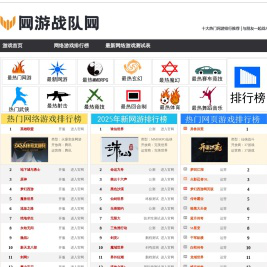 网络游戏排行榜2025前十名.最新好玩的网络游戏排行榜,2025好玩的网游排行榜